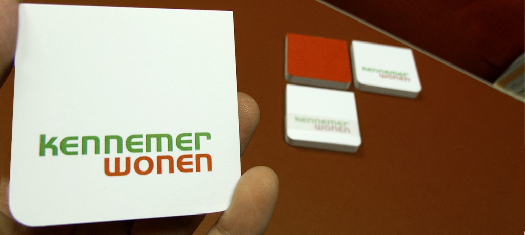 EnvelopeBook envelope book kennemerwonen alkmaar blocnote met logo duurzaam relatiegeschenk