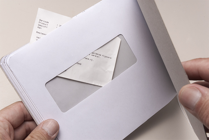 Envelope Book nationale nederlanden NN Group hergebruikt papier notitieboekje