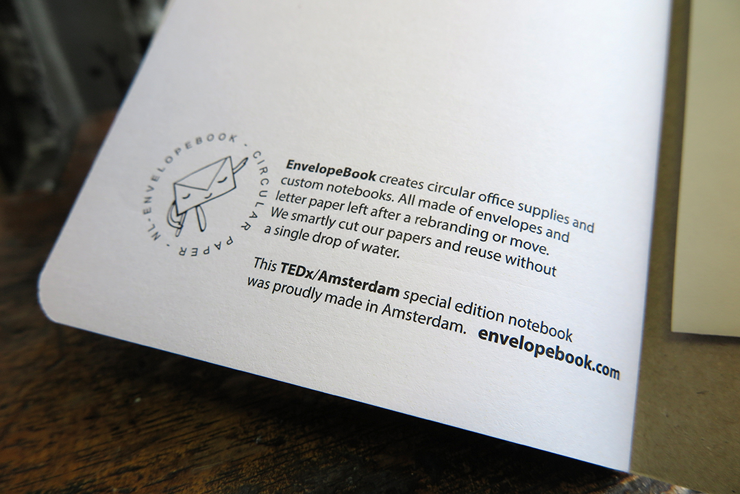 envelopebook amsterdam tedx